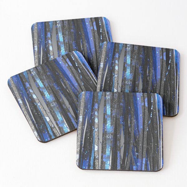 Item preview, Black and Blue Jig Bait Fishing Lure Color Pattern  designed and sold by frankheights.