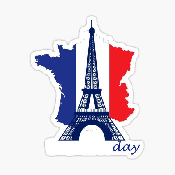 Bastille day Sticker