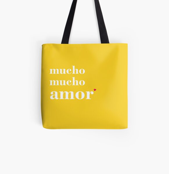 Mucho Mucho Amor All Over Print Tote Bag