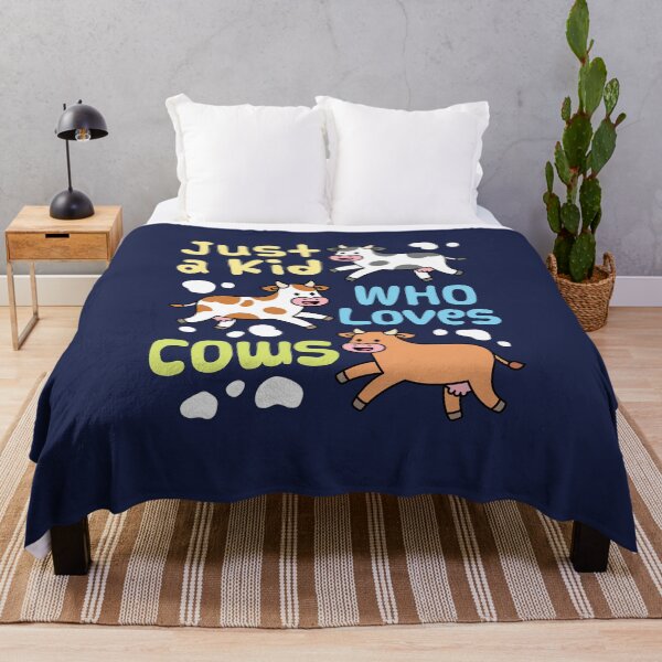 Item preview, Just a Kid Who Loves Cows designed and sold by jaygo.