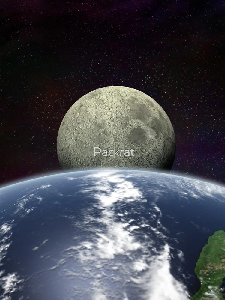 Thumbnail 5 of 5, iPhone Case, Moon Rise designed and sold by Packrat.