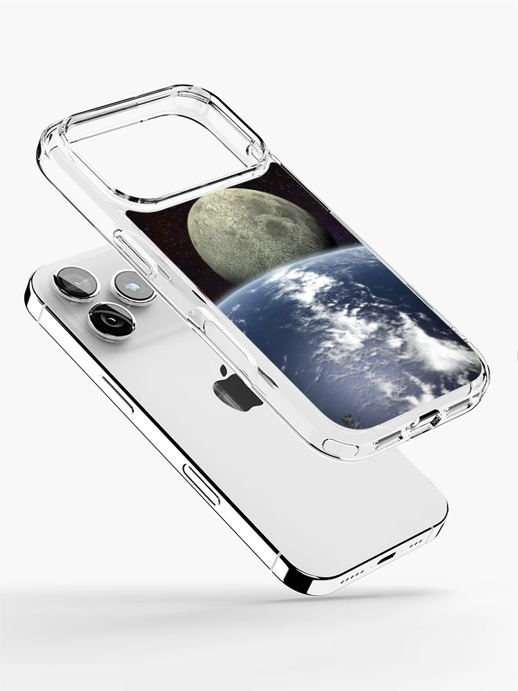 Thumbnail 2 of 5, iPhone Case, Moon Rise designed and sold by Packrat.