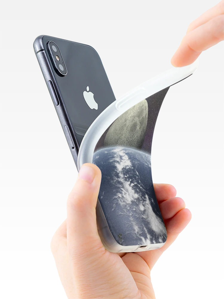 Thumbnail 4 of 5, iPhone Case, Moon Rise designed and sold by Packrat.