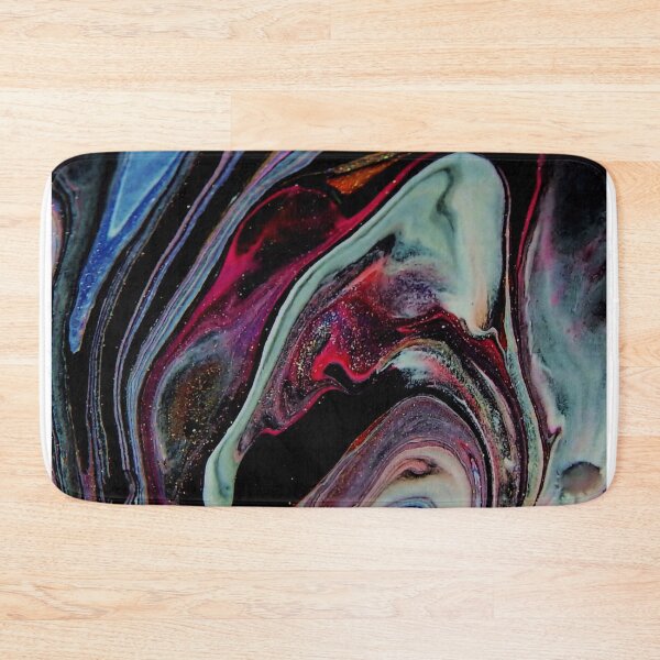 Item preview, Cosmic Swirls Acrylic Pour Painting designed and sold by Nicole Kiefer.
