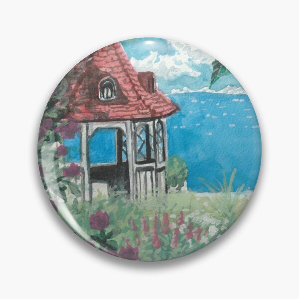 Ghibli scene redraw Pin