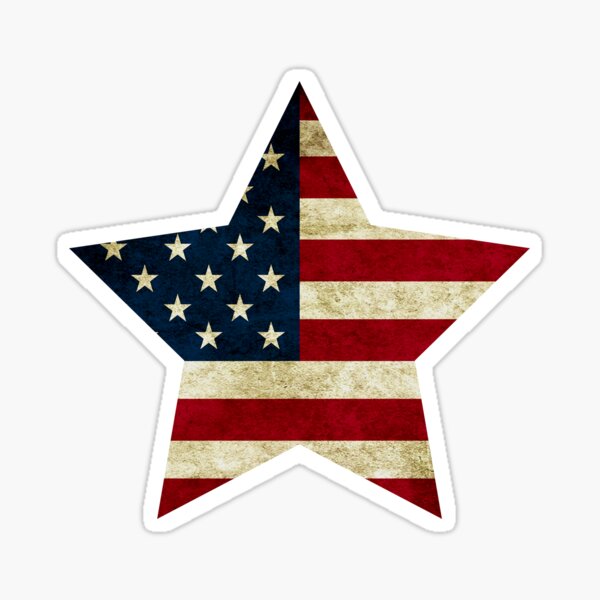 10pcs USA Stickers America Patriot Characters American Badass Cute Power Sticker 