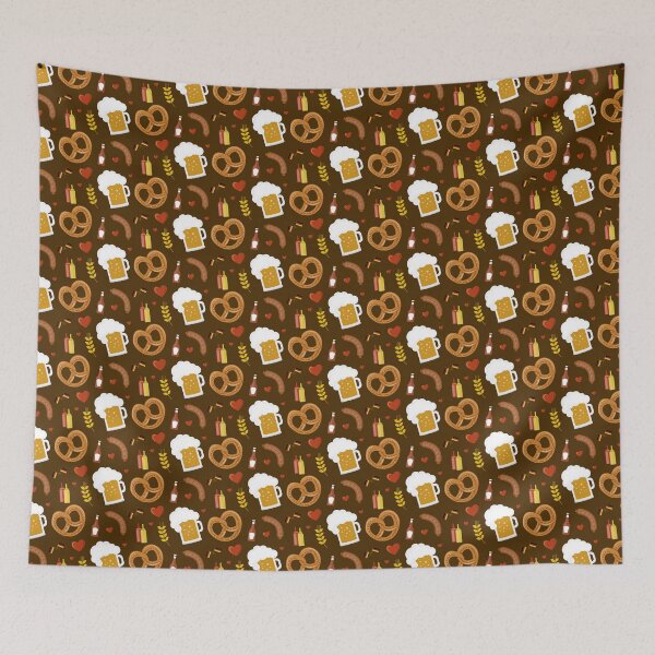 Item preview, Germany Oktoberfest Bavaria Beer Pattern designed and sold by Patterntastic.