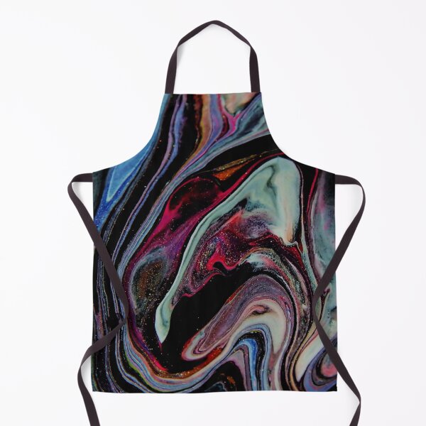 Item preview, Cosmic Swirls Acrylic Pour Painting designed and sold by Nicole Kiefer.