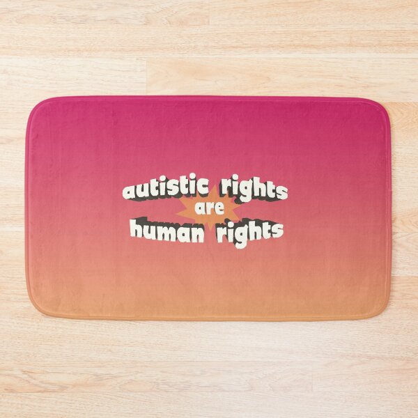 Item preview, Autistic Rights are Human Rights designed and sold by ShopAWN.