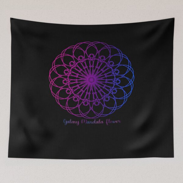 Item preview, galaxy mandala flower designed and sold by chris299.