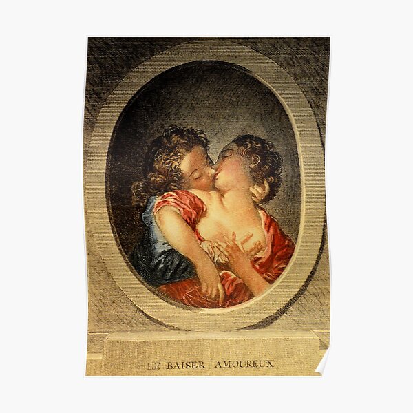 Do You Speak French Kiss Poster By Fourretout Redbubble