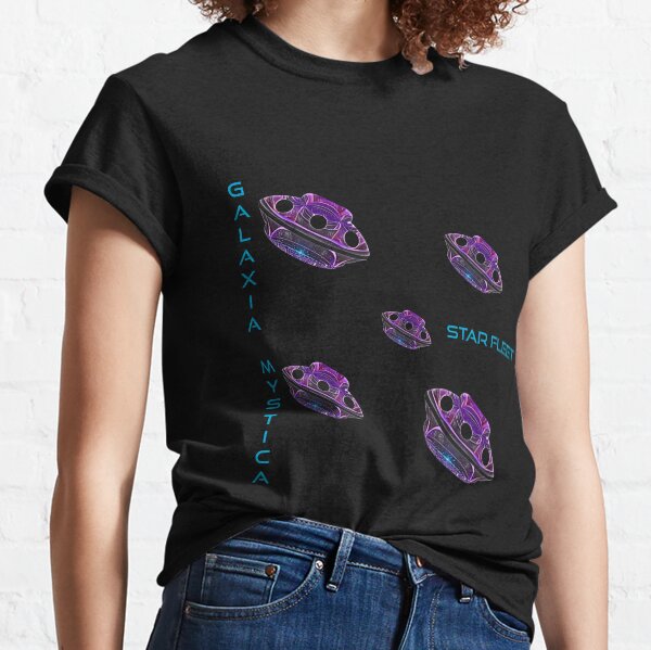 Galaxia Mystica Star Fleet Official Member Design Classic T-Shirt