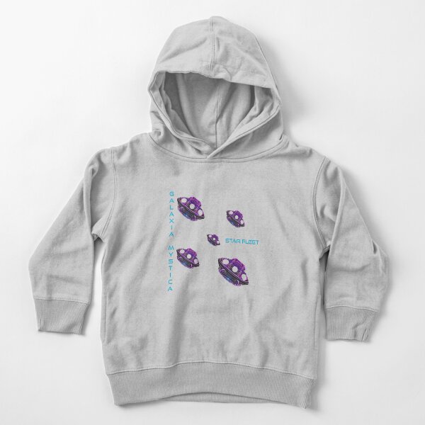 Galaxia Mystica Star Fleet Official Member Design Toddler Pullover Hoodie
