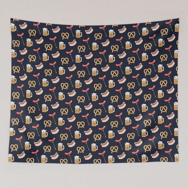Item preview, German Oktoberfest Bavaria Beer Pattern designed and sold by Patterntastic.