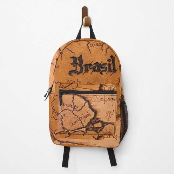 Item preview, Brazil Map in Leather designed and sold by djrunnels.