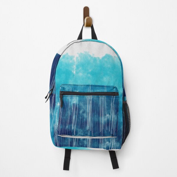Item preview, digital enigmatic indigo denim ocean blue tie dye style designed and sold by EarthyPlanty.