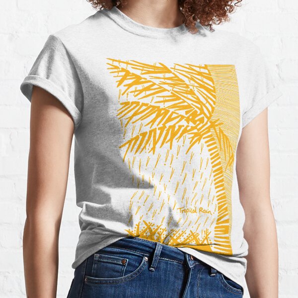 Tropical Rain Cuba Orange Classic T-Shirt