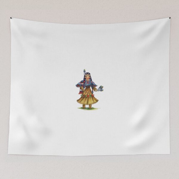 Item preview, Vintage Native American Doll designed and sold by greengoodnich.