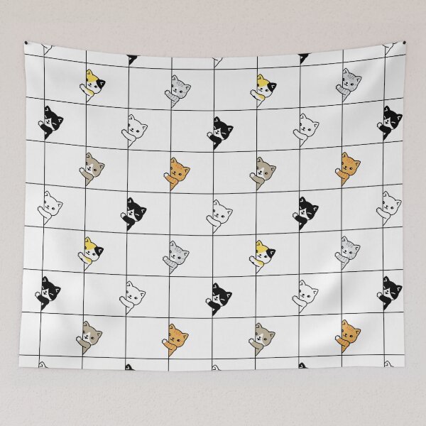 Item preview, Kawaii Cat Quarantine designed and sold by graphicmeyou.