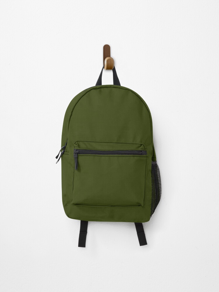 Thumbnail 1 of 3, Backpack, Avocado designed and sold by ColorObsession.