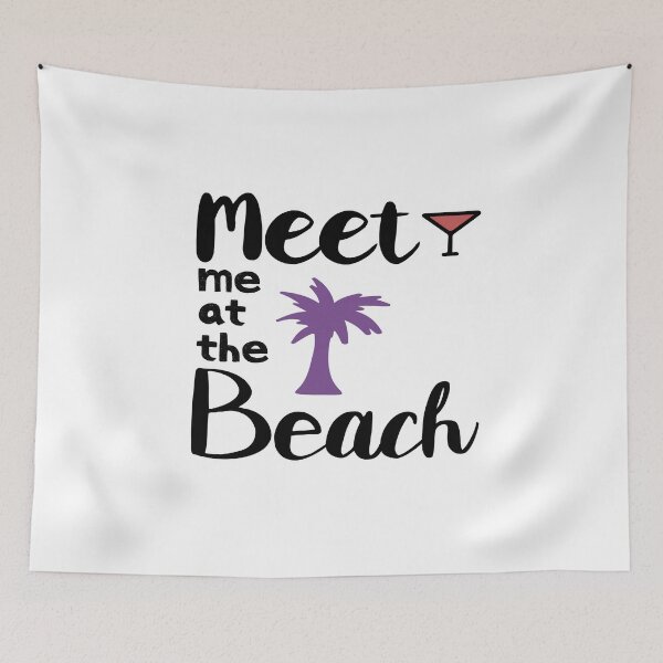 Item preview, SUMMER WALKER Classic meet me at the Beach designed and sold by diab diab.