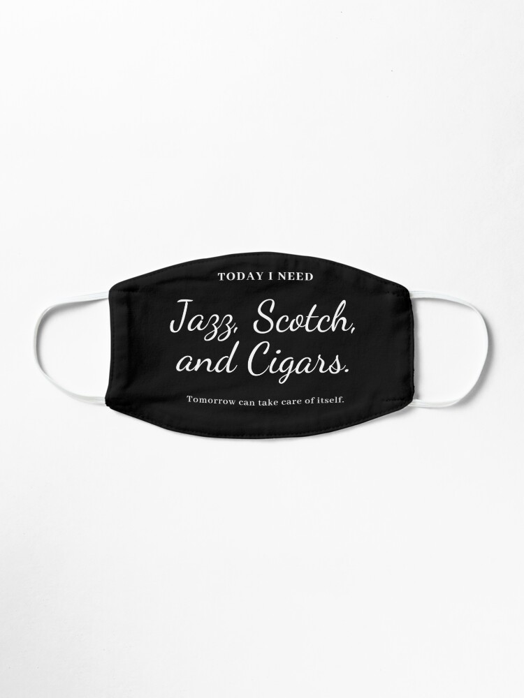 Alternate view of TheCoffeeCupLife: Jazz, Scotch and Cigars Mask