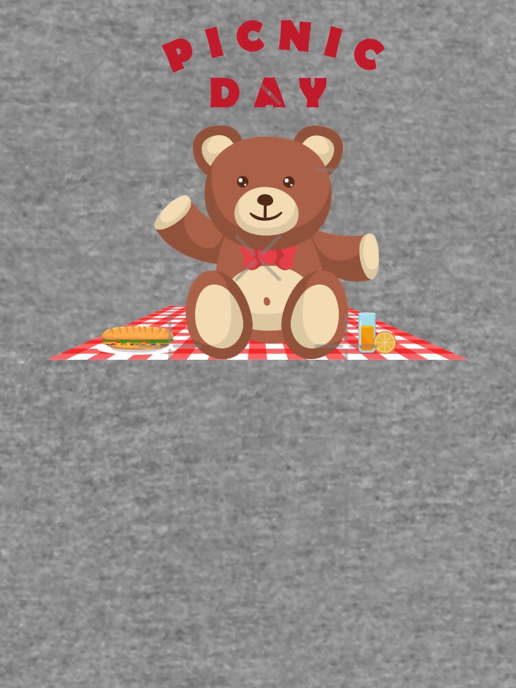 Discover Teddy Bear Picnic Day, Teddy bear funny tee Lightweight Hoodie