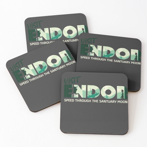 Item preview, VISIT ENDOR designed and sold by Fanfandom Studio.