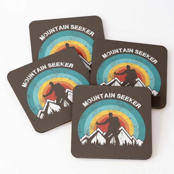 Item preview, True Hikers are Mountain Seekers designed and sold by CoolSilhouettes.