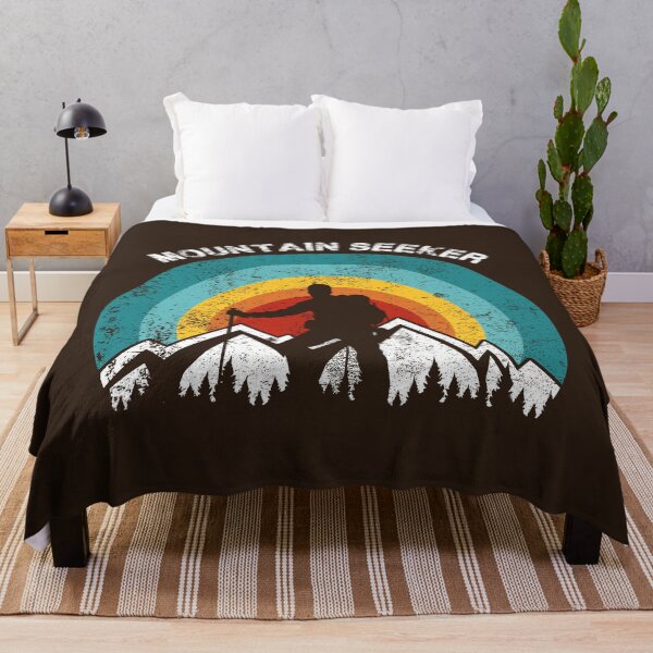 Item preview, True Hikers are Mountain Seekers designed and sold by CoolSilhouettes.