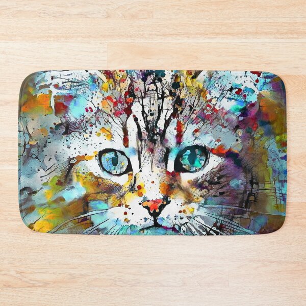 Item preview, Abstractions of abstract abstraction of cat designed and sold by blackhalt.