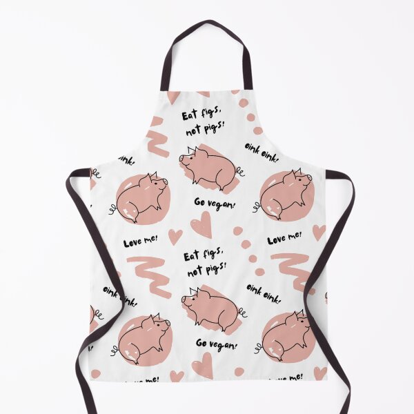 Item preview, Eat Figs, Not Pigs! | Go Vegan | Oink Oink | Love Me designed and sold by EarlessPierre.