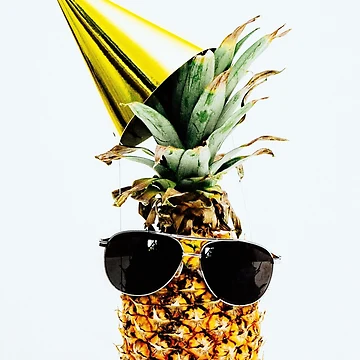 Artwork thumbnail, Cool pineapple by Basic310