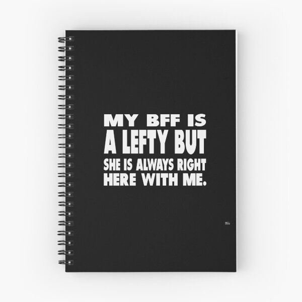 Item preview, My lefty BFF always right beside me designed and sold by PaperDreamPod.