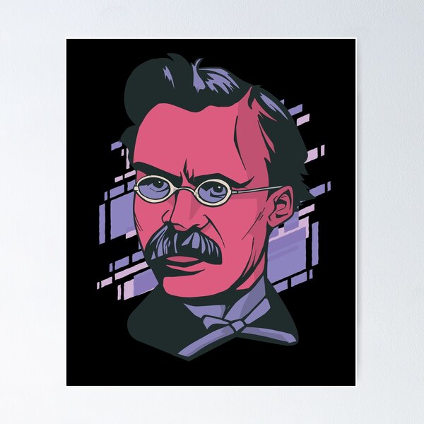 Item preview, Nietzsche philosopher designed and sold by DerSenat.