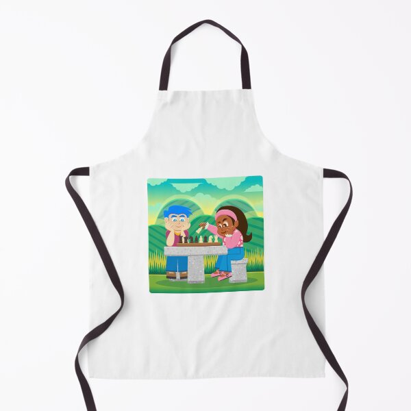 Item preview, Kids Playing Chess designed and sold by greengoodnich.