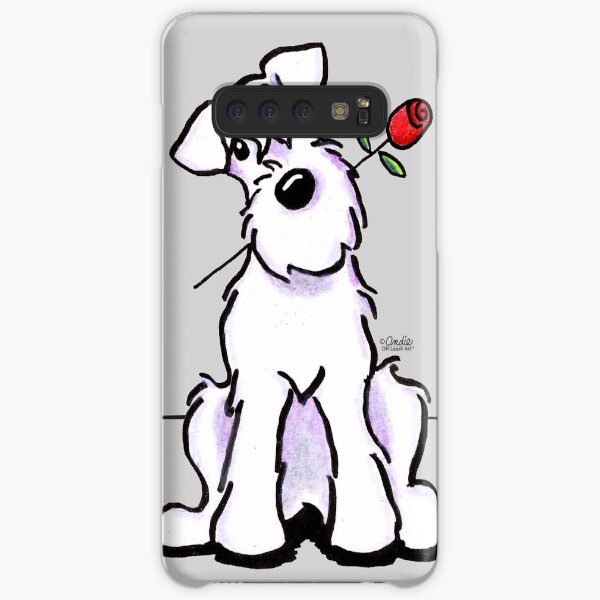 White Schnauzer Sweetheart Samsung Galaxy Snap Case