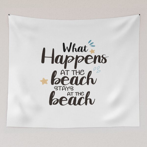 Item preview, SUMMER WALKER what happened in the beach stay in the beach  designed and sold by diab diab.