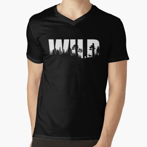 WILD V-Neck T-Shirt