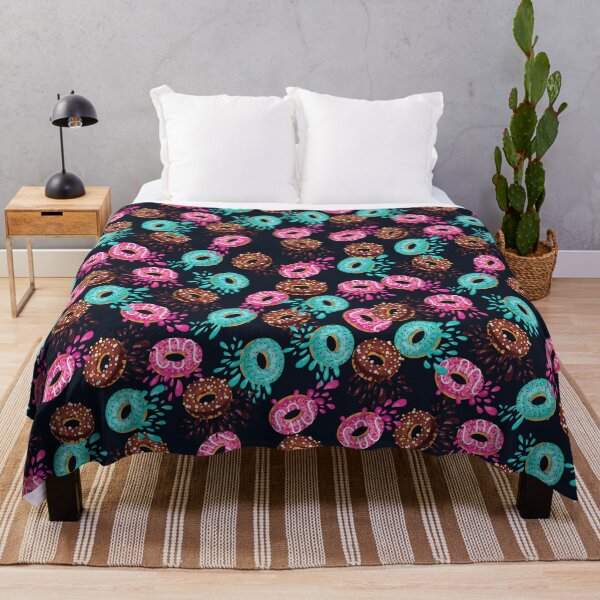Item preview, Vibrant Donut Pattern | Doughnut Dessert designed and sold by Patterntastic.