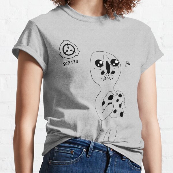 SCP-173 Cartoon Tshirt - Scp Foundation T-shirt Art Board Print