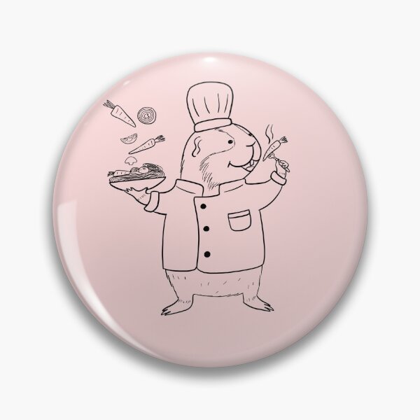Item preview, Guinea pig chef designed and sold by mondesign26.