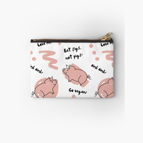 Item preview, Eat Figs, Not Pigs! | Go Vegan | Oink Oink | Love Me designed and sold by EarlessPierre.