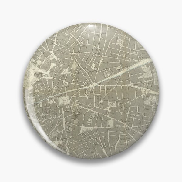 Item preview, Vintage Madrid Spain Map (1849) designed and sold by BravuraMedia.