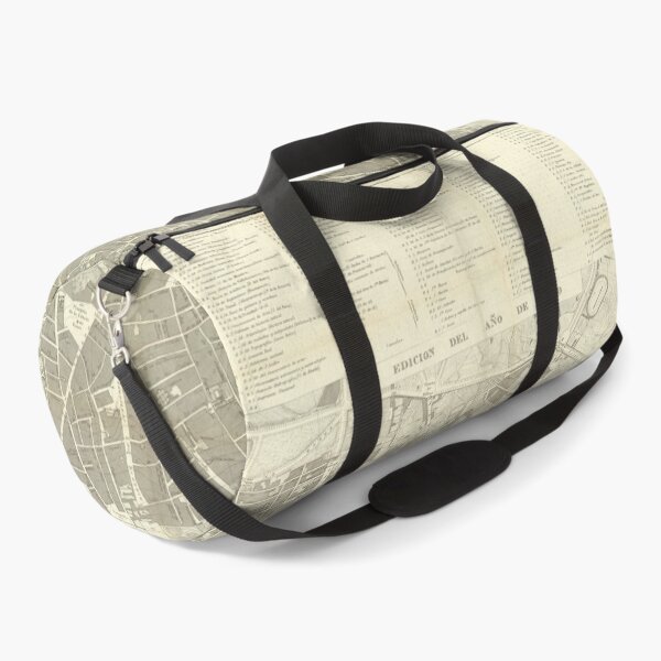 Item preview, Vintage Madrid Spain Map (1849) designed and sold by BravuraMedia.