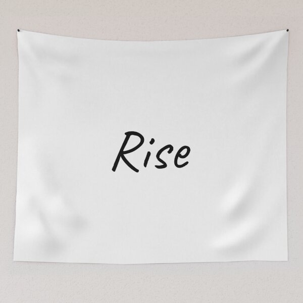 Item preview, Rise, word power, life quote, celebrity quote designed and sold by Minimalist Quotes and Sayings.