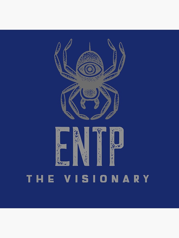 Entp The Visionary Poster By Justmytypembti Redbubble