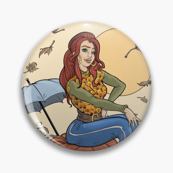 Item preview, Autumn Pin up designed and sold by Robyrub83.