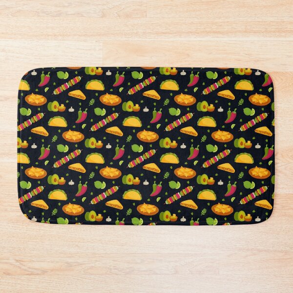 Item preview, Mexican Food Pattern Mexican Foodie Gift designed and sold by Patterntastic.