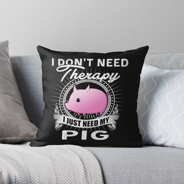 PIG Throw Pillow